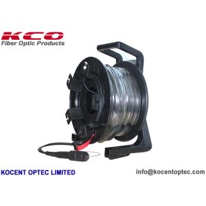 Cordon de raccordement à fibre optique blindé CPRI 4,8 mm G657A DLC 0,2 dB pour FTTA et applications extérieures