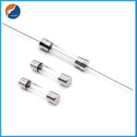 Fusible de cristal temporario rápido miniatura rápido del fusible de cartucho del soplo 500mA-25A 6x30m m