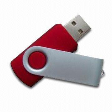Eslabón giratorio 1GB, 2GB, 4GB, 8GB, memoria USB del metal 16GB compatible con la PC AT-027