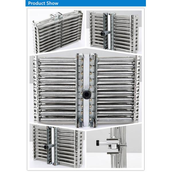                 Sinopts Double 23 Rows Stainless Steel Gas Burner Assemblies             
