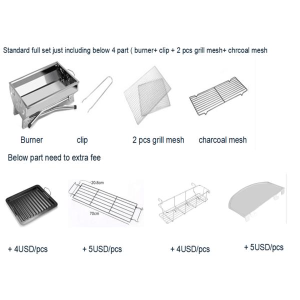 Factory price outdoor villa countryard Charcoal Barbecue/BBQ/Barbeque Grill