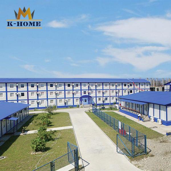 Customized Remote Location Temporary Dormitory Sandwich Panel Container House