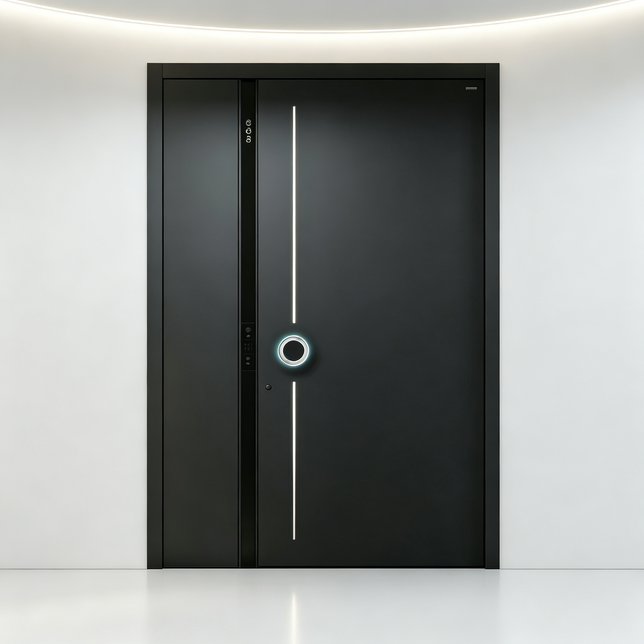 Modern T6-T5 Aviation-grade Aluminum Alloy Entrance Door with 304 Stainless