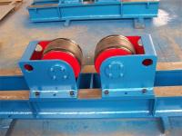 Pipe auxiliaire réglable barres de soudage en spirale rotateur rouleau tournant