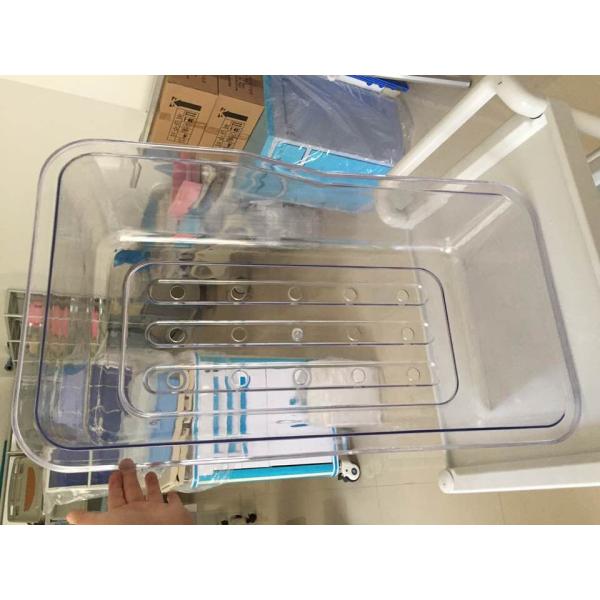 Материал таза младенца больницы аксессуаров шпаргалки прозрачный для младенцев