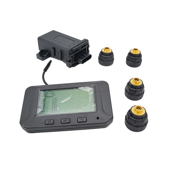 Lcd Display Aftermaket Commercial Vehicle TPMS Tyre Pressure Monitoring System For Caravans