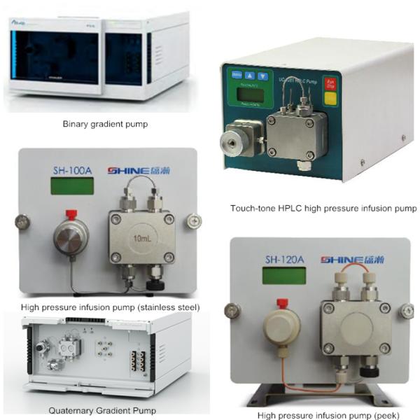 High Pressure Dual Piston CE Approval 42MPa Tandem Pump For HPLC Pump