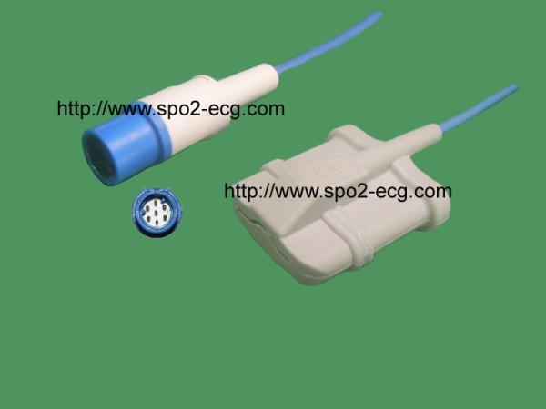 Flexible Hellige SPO2 Finger Sensor Round 10 Pin Medical Surgical Accessories