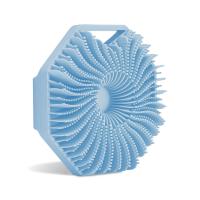 Hombres Mujeres Plomo Silicona gratis Lavadora de ducha exfoliante suave y masaje
