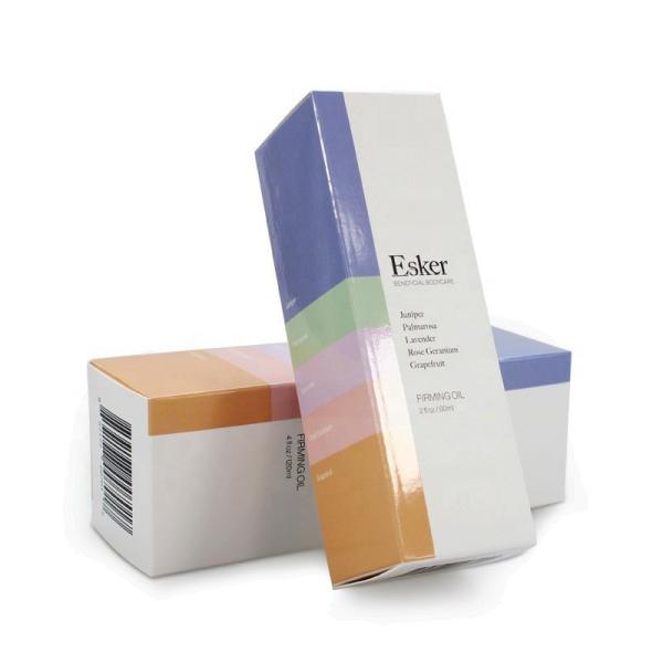 Lamination Coated Paper Packaging Box For Skin Care Products