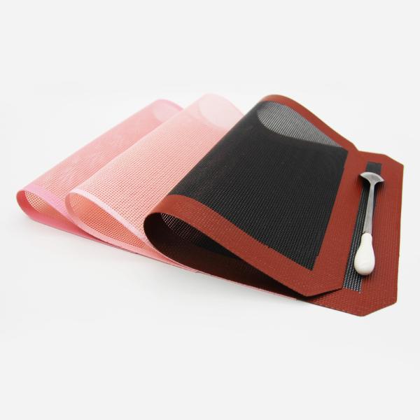 Толщиной циновка выпечки силикона качества еды 0.8мм теплостойкая