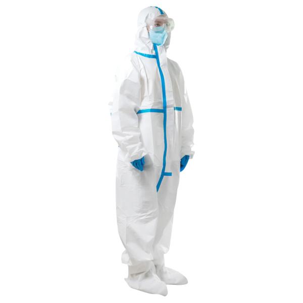 Sterilized Type XXL 185cm Disposable Medical Protective Clothing