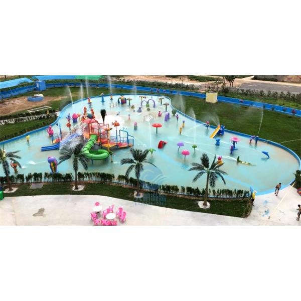 Зона выплеска воды парка 400㎡ Aqua водных горок курорта Малайзии для детей
