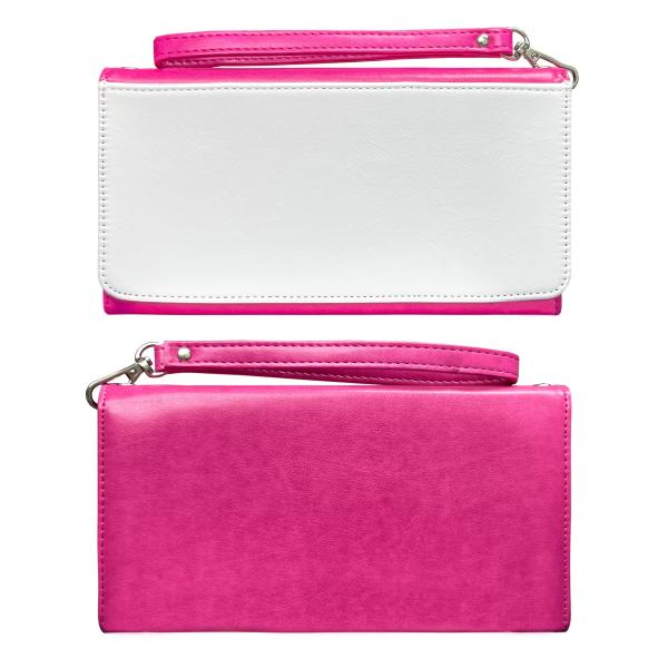Women Sublimation Wallet Custom Printing With Wrist Strap Sublimation Purse Blanks Women Clutch