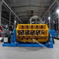Máquina blindadora tipo bastidor rígido 12+18+24, ajuste en línea de tensión electromagnética para sector de aluminio o conductor redondo