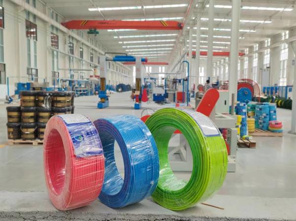 Bare Solid Core Copper Wire BVR For Household Building PVC Insulated Stranded Conductor