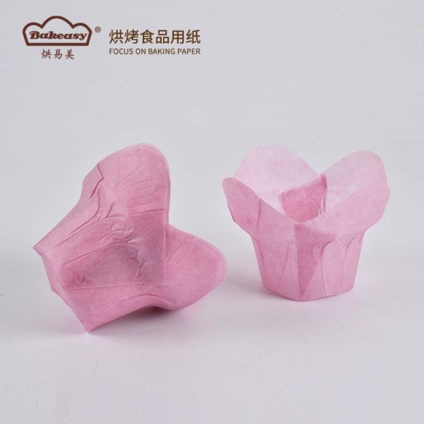 Lotus Style Baking Cups High-Temperature Resistant Paper Liners FDA & FSC Certified Baking Paper Colorful Lotus Baking Cups