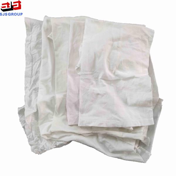 Общая очищая белая одежда 10kg/Bale Rags 35*55cm