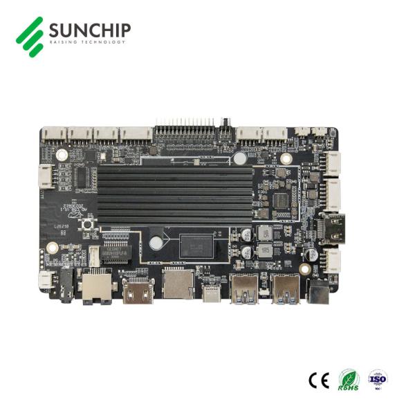 8K Industrial Control Box With Rockchip RK3588 Octa Core ARM Board