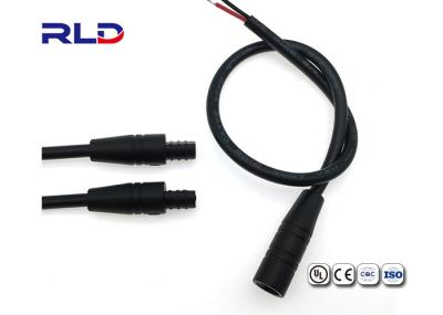 2 conectores impermeáveis do fio da baixa tensão dos conectores da bicicleta de Pin Male And Female Electric