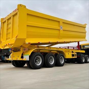 Africa Heavy-Duty Dump Truck Semi Trailer: Engineered for Efficient Transportation and Unloading of Bulk Materials and Waste