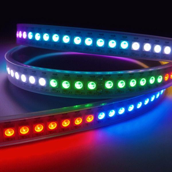 o comprimento 12V 2835 flexíveis de 5M conduziu as luzes de tira 60 conduzidas/fita IP20 de M impermeável