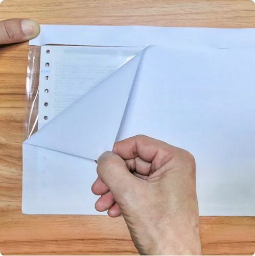 Packing List Envelopes Clear Self Adhesive Scan Shipping Labels Envelope Pouches
