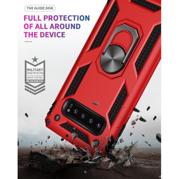 Fashion Sumsang S10 Iphone 7 Plus Cover With Ring Holder / Cell Phone Accessories