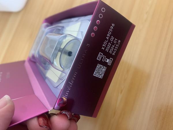 Remplisseur remplissant Juvederm de lèvres de visage remplisseur cutané d'ultra 3 acides hyaluroniques