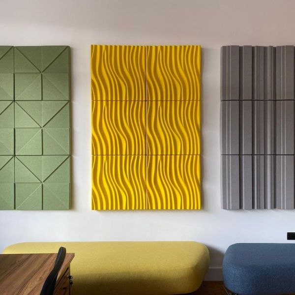 Home Decoration Sound Absorption PET Acoustic Panel Renovation Flame Retardant