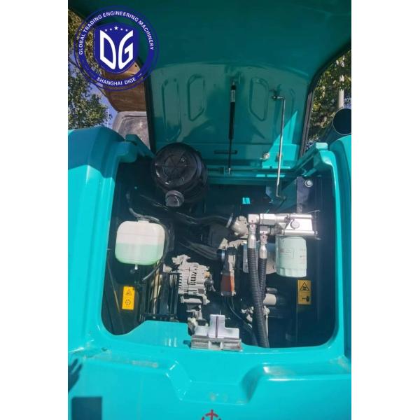 Маневренный экскаватор Sk75 Kobelco 7,5 тонн с мощной силовой установкой