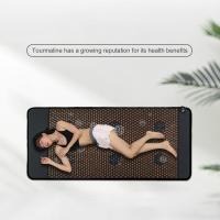 Tapis PEMF à zone chauffante populaire en Corée avec 1150 pierres magnétiques pour spa et salon