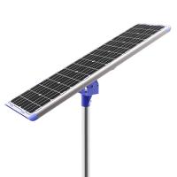 Capteur de mouvement solaire monocristallin intégré du réverbère de LED MPPT