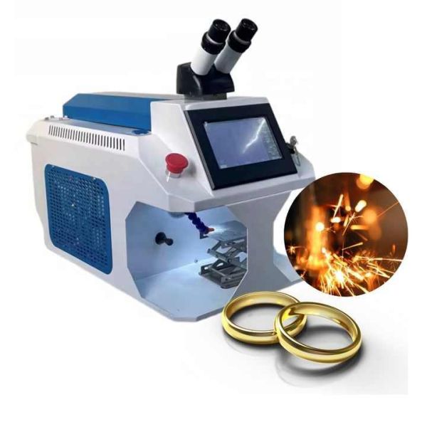 High Quality Mini Spot Laser Welding Machine New Precision for Gold Silver Jewellery Repair Beautiful Hand Art Paintings