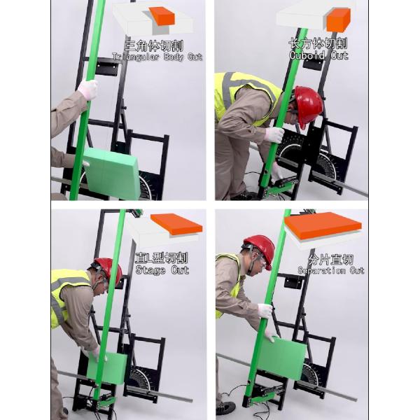 автомат для резки пены нагреваемого провода 350mm стальной Pro максимальный бесшнуровой