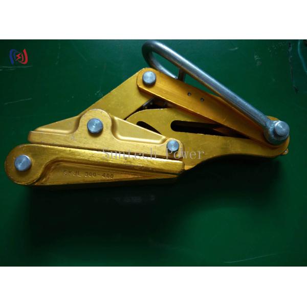 Aluminum Alloy Come Along Clamp with 13-26mm Jaw Opening and 10-30KN Rated Load for Transmission Line Stringing