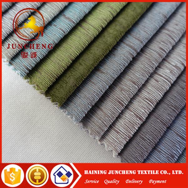 2018 New arrival bronzed polyester fabric for furniture