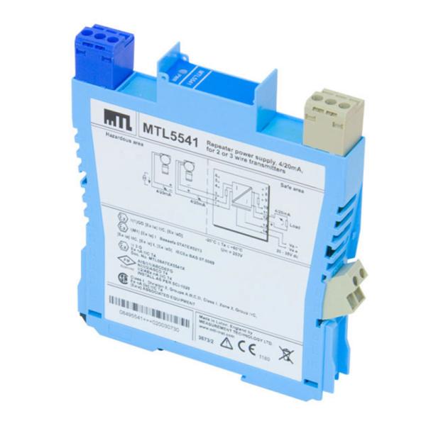 MTL5541 L'alimentation du répéteur MTL est supérieure à 15 μA 1,58 cm x 10,98 cm x 12,36 cm