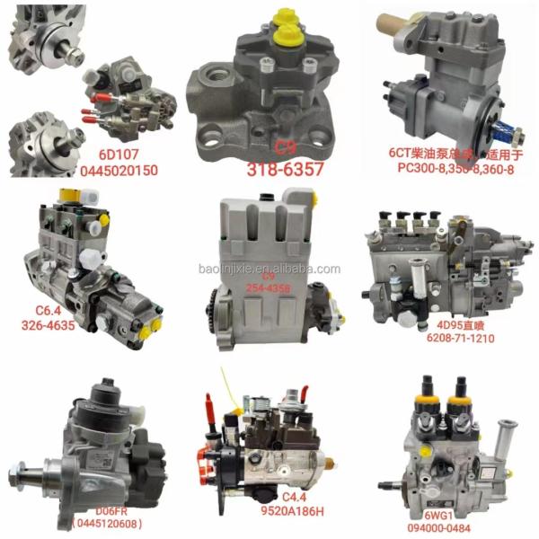Excavator Fuel Injection Pump C-7 C9 319-0675 for Caterpillar Engine Fuel Pump E325d E330d E336d