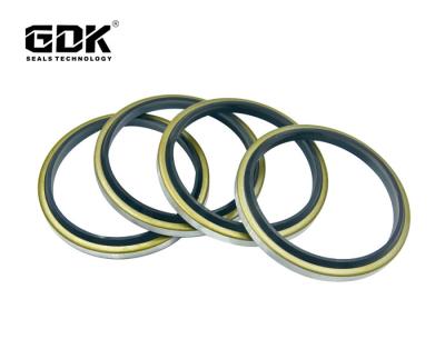 Selo PU+SPCC de DKBI/DKB-DUST ou marfim de NBR+SPCC ou cor preta para o selo de Machine Hydraulic Cylinder da máquina escavadora