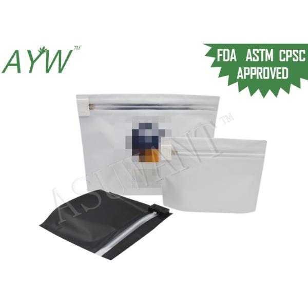 Child Proof Cigarette Plastic Bag Anti Moisture Laminated Aluminum Foil Mylar