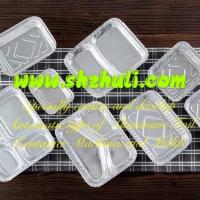 O recipiente de alimento descartável da folha de alumínio de precisão alta molda o molde Hrc52 da placa da bandeja do recipiente de /Foil para o mercado do leste meados de