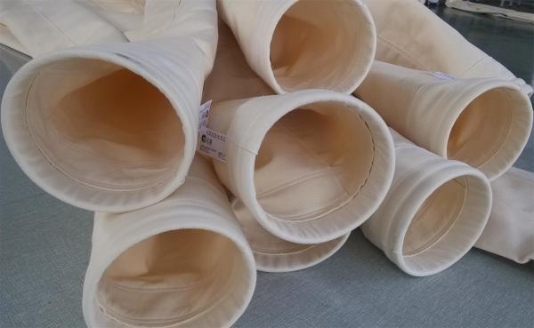 Saco de filtro repelente do oil&water de Nomex para a planta da planta de aço/cimento