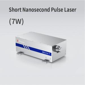Laser de pulso de nanossegundos personalizado de 7W de alto desempenho para
