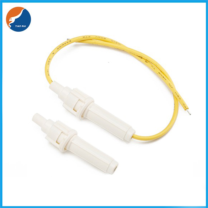 Кнопк-в типе стекло Fuseholder 20AWG 18AWG 5x20mm сплавляет встроенный патрон предохранителя руководства провода