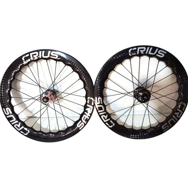 451 Disc Brake Folding Wheel Set Carbon Wheelset with Excellent Performance