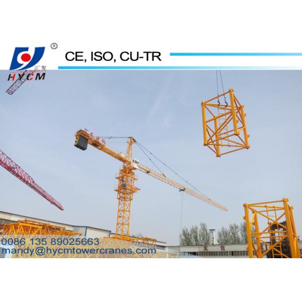 56m Lifting Jib Hot Sale Cabin Control 630KN.m Construction Building Sensor Topkit Tower Crane