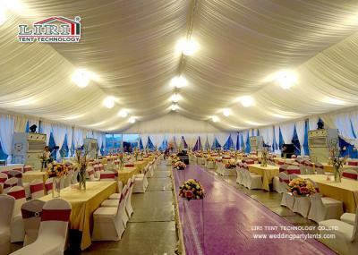 Barraca estruturas/500 de alumínio contínua do casamento do jardim de Tentst Peopple do casamento luxuoso de Ourdoor