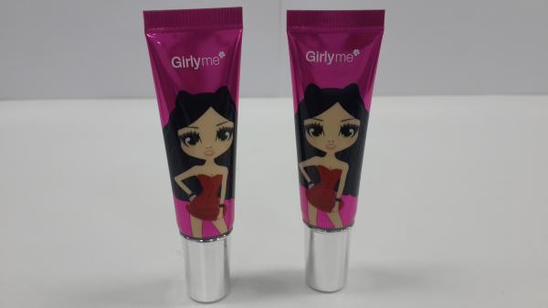 10g Eye Cream Packaging Shiny CAL Cosmetic Tube With Long Shoulder , Colorful Printing Diameter 19mm
