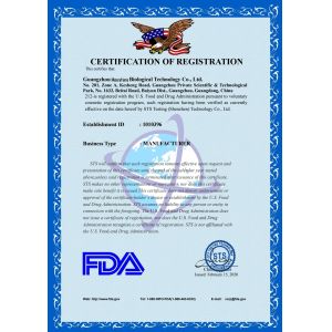 Guangzhou Merryfang Biotech Co.，Ltd. Certifications